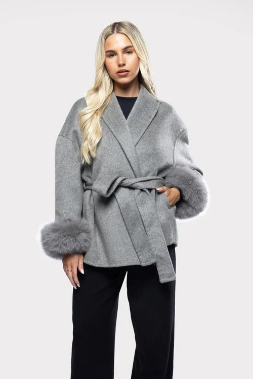 Manteau en Fourrure Céline